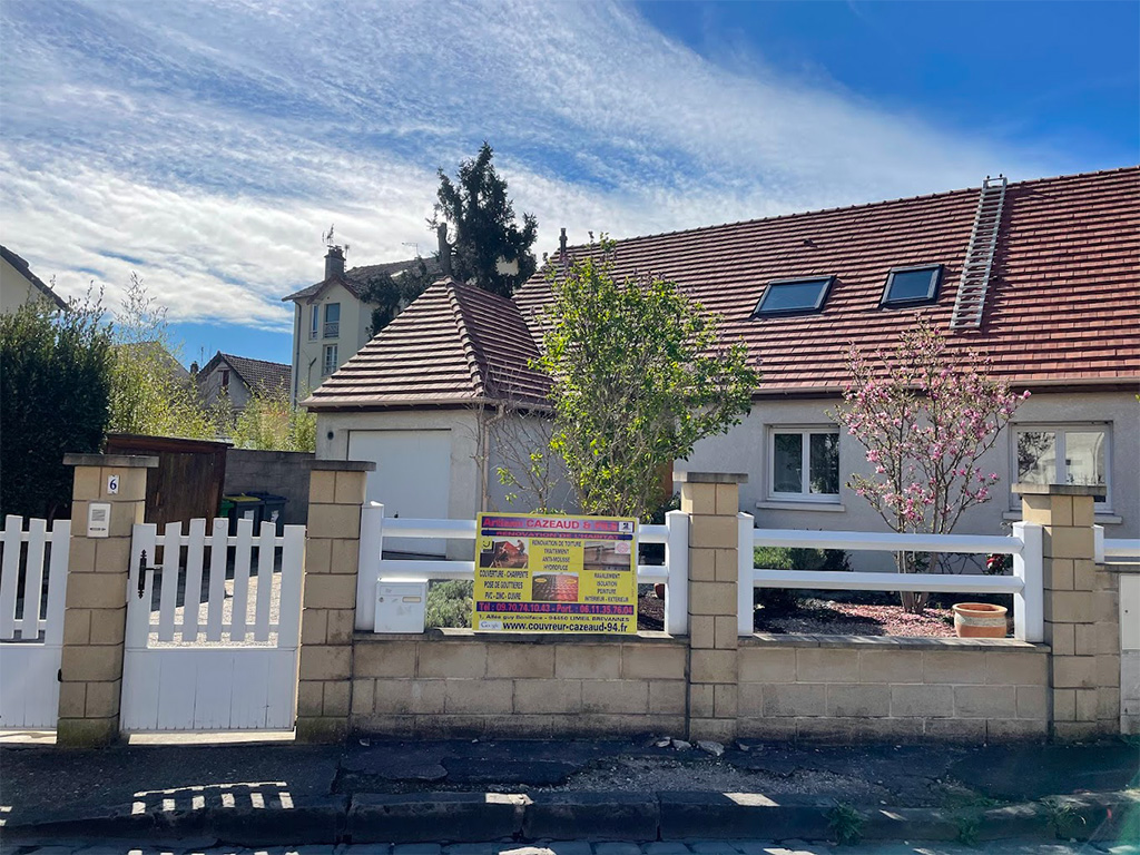 Cazeaud Couverture, entreprise de couverture à Saint-Maur-des-Fossés (94100) dans le Val de Marne (94)