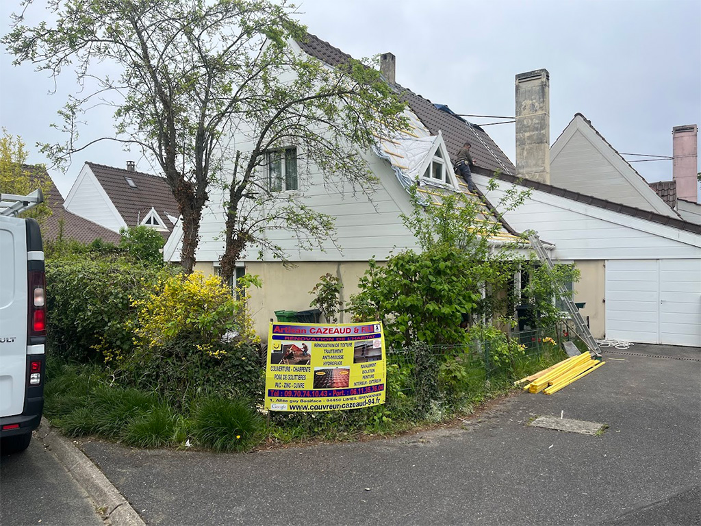 Cazeaud Couverture, entreprise de couverture à Saint-Maur-des-Fossés (94100) dans le Val de Marne (94)